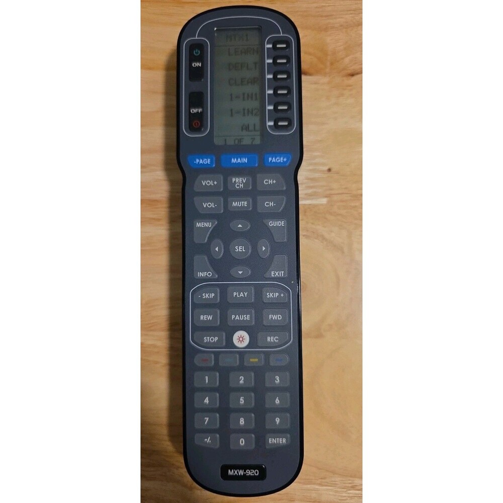 URC MXW-920 Water Resistant Universal Remote Control MX920